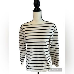 EUC 3/4 Sleeve Cotton Top Size S